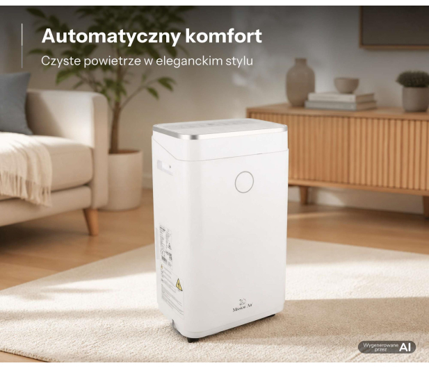 Mission Air Osuszacz powietrza OPTIDRY 25L/24h WiFi - 1590320 - zdjęcie 12